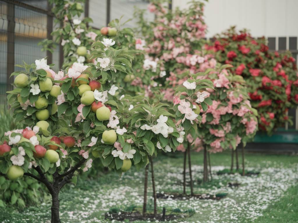 Planter une haie fruitière dans un petit jardin : astuces et variétés à privilégier